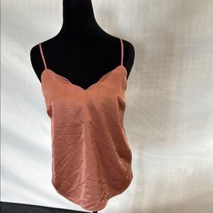 Monteau blush Fitted Camisole Tank Top